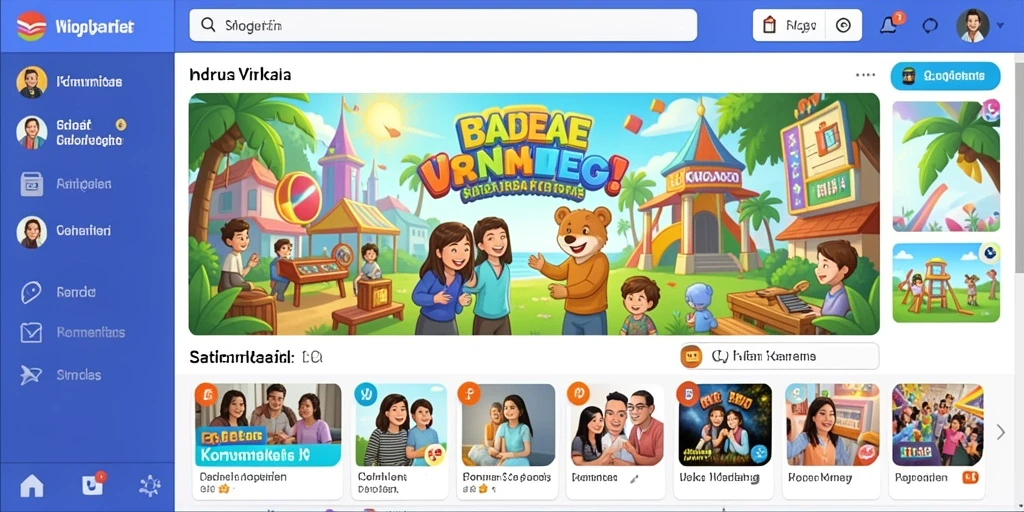 Tangkapan layar menampilkan fitur multiplayer yang menyenangkan.