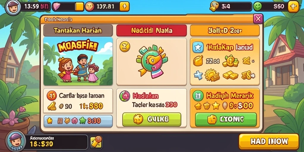 Komunitas aktif yang mendukung para pemain.
