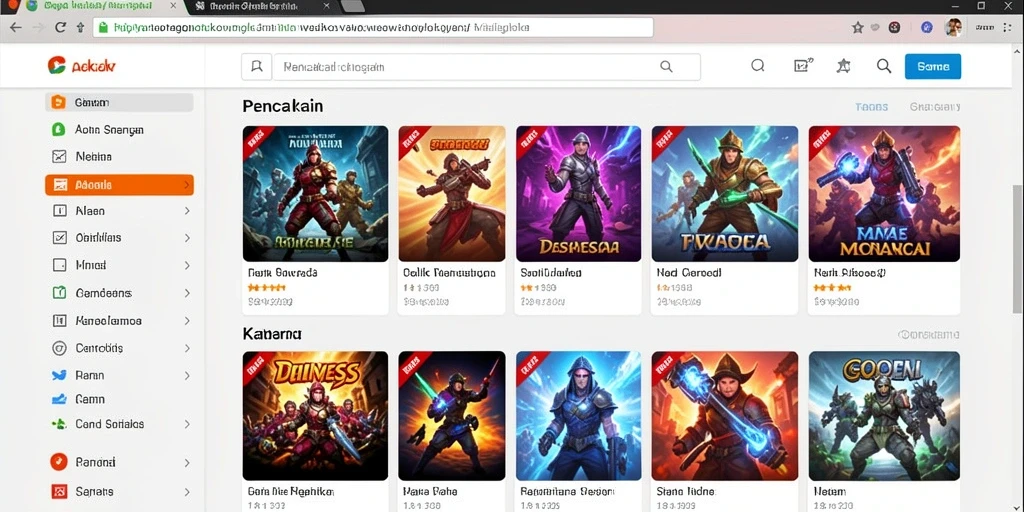Screenshot 3: Fitur sosial dengan interaksi antar pengguna.