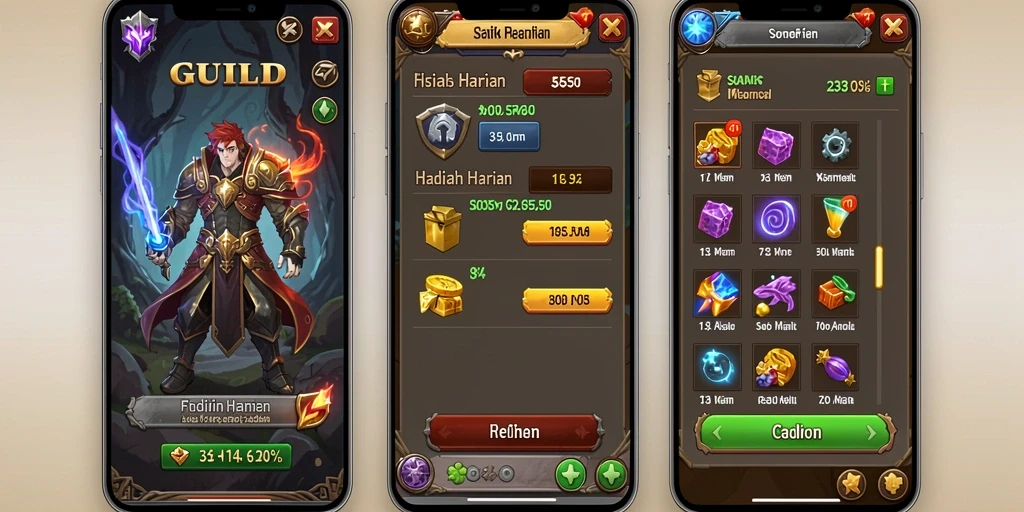 Mode multiplayer yang seru, bisa tantang teman.