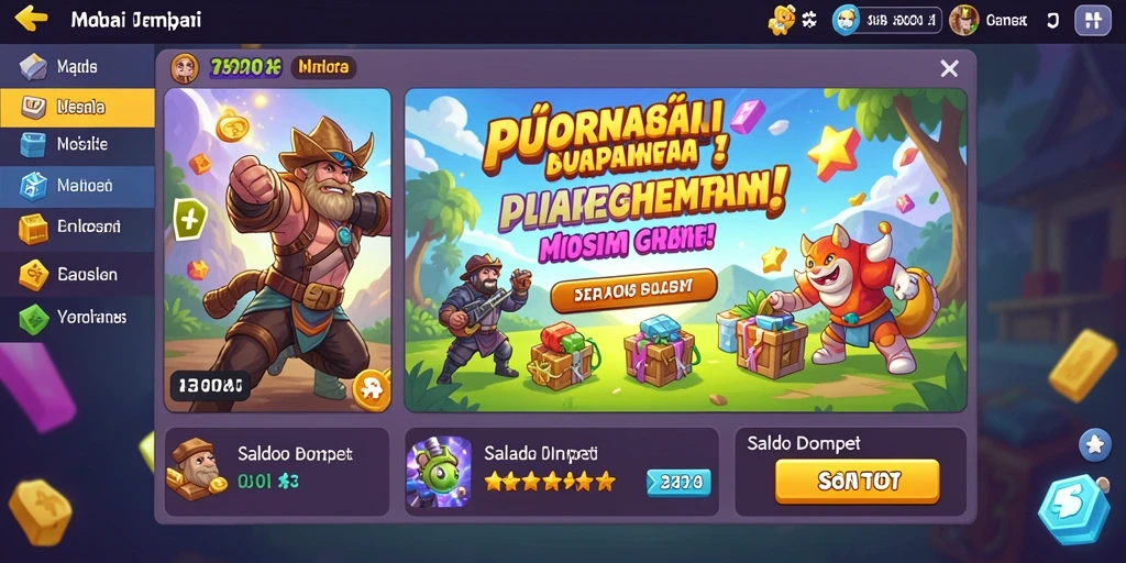 Sistem reward yang meningkatkan motivasi bermain.